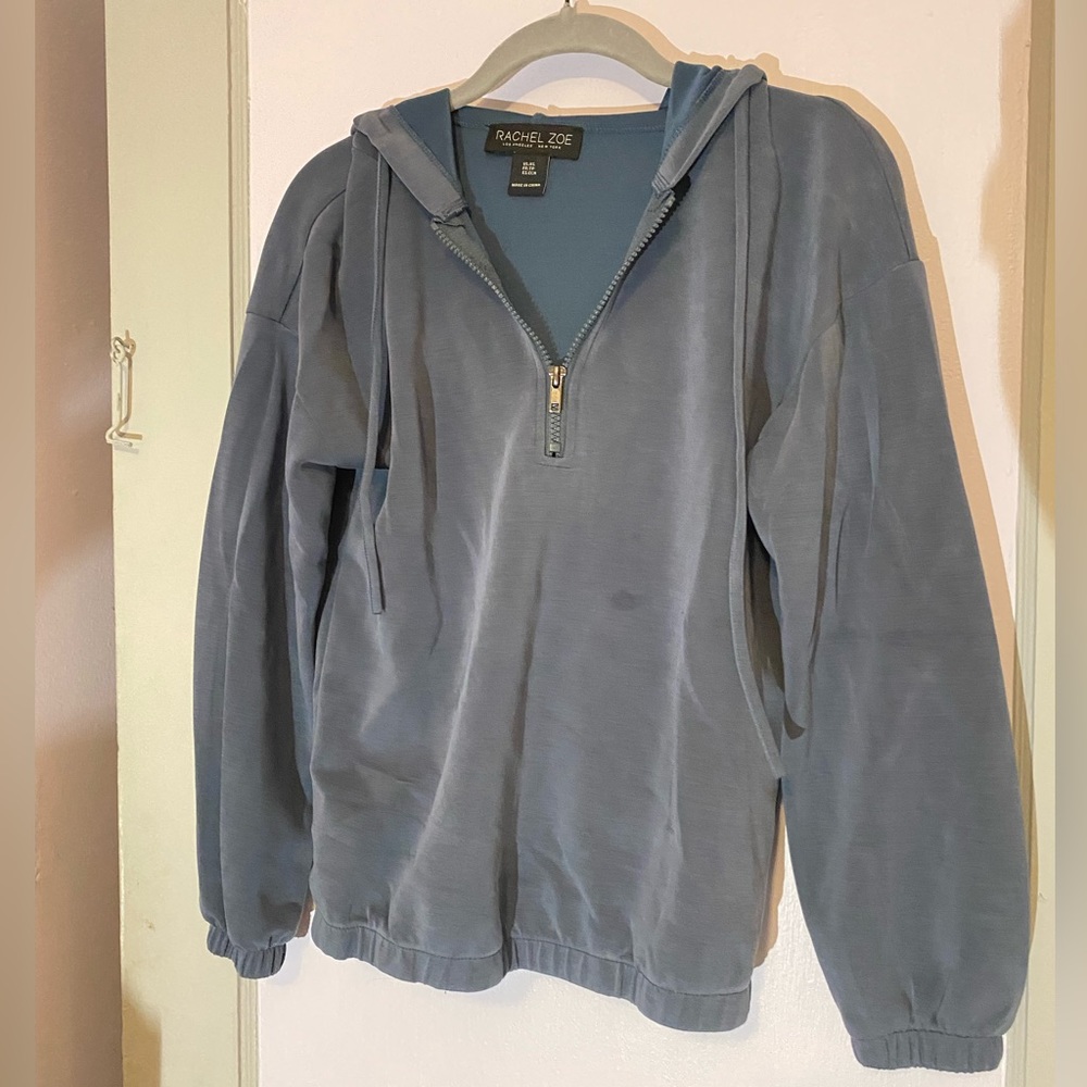 navy blue crop top quarter zip up